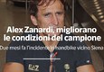 Alex Zanardi, migliorano le condizioni del campione © ANSA