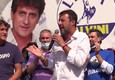 Salvini contestato a Cologno cita Oscar Wilde: 'Mai mettersi a litigare con un idiota' © ANSA