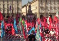 Lavoro, a Torino in migliaia per la manifestazione dei sindacati uniti © ANSA