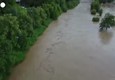 Maltempo in Germania, il fiume in piena travolge il comune di Schuld © ANSA