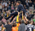 La Juventus festeggia lo scudetto © ANSA