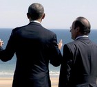 Obama e  Hollande © EPA