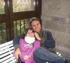 Marco Di Renzo, a Madrid con la figlia In viaggio con la figlia Cecilia - 1 gennaio 2015 © ANSA