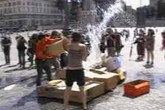 Nucleare, flash mob a Roma