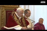 Papa: 'Fratres carissimi...', l'addio in latino
