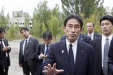 Il ministro degli esteri giapponese  Fumio Kishida (ANSA)