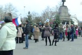 Referendum Crimea: centinaia in attesa vittoria a Sebastopoli