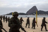 Una esercitazione antiterrorismo a Rio (ANSA)