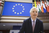 Michel Barnier al Comitato europeo delle Regioni (ANSA)