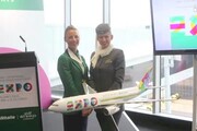 Primo Airbus Alitalia con livrea ufficiale di Expo 2015