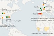 Cartina Ebola