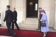 La Regina Elisabetta II incontra Napolitano