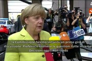 Merkel: 'E' possibile che oggi non si decida'