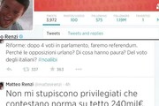 Riforme, botta e risposta Grillo-Renzi