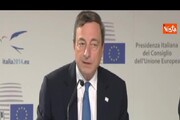 Draghi: rispettare Patto, non scordiamo progressi fatti