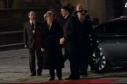 Renzi accoglie la Merkel nella sua Firenze