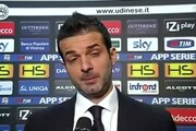 Stramaccioni: 'giusto il pareggio, e' stata la piu' bella partita dell'Udinese'