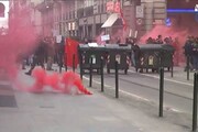 Lega: scontri tra antagonisti e polizia a Torino
