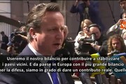 Cameron a Bruxelles al vertice Ue
