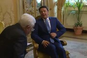 Abu Mazen a Palazzo Chigi, incontra Renzi