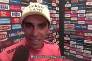 Giro d'Italia: Contador, continuero' a combattere ogni giorno