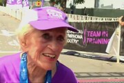 Nonna record,completa maratona a 92 anni