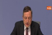  Draghi, tassi fermi per lungo periodo di tempo