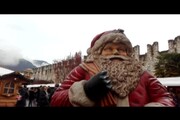 Natale: mercatino di Trento in piazza Fiera