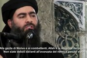 L'ultimo messaggio audio di al-Baghdadi