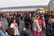 Bruxelles, l'evacuazione dello scalo di Zaventem