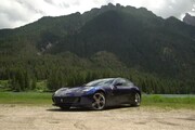 Prime prove per la GTC4 Lusso della Ferrari