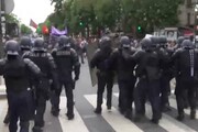 Le proteste contro il jobs act in Francia