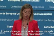 Mogherini: 'Niente Ue con la pena di morte'