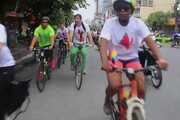 Il gay pride in bicicletta di Hanoi