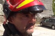 L'emozione del pompiere eroe: cosi' abbiamo salvato Giorgia