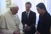 Papa riceve Zuckerberg in Vaticano