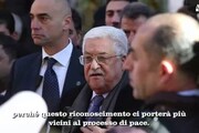 Abu Mazen: Stati riconoscano Palestina come Vaticano
