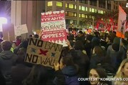 Trump, proteste anche a Seattle