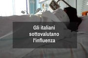 Gli italiani sottovalutano l'influenza