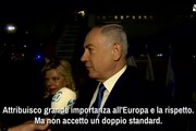 Gerusalemme: Netanyahu, non accetto ipocrisia Europa