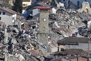 Amatrice sei mesi dopo il terremoto che ha colpito il Centro Italia