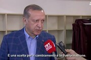 Erdogan: 'E' una scelta per il cambiamento'