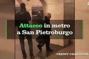 Attacco in metro a San Pietroburgo