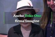 Anche Yoko Ono firma Imagine