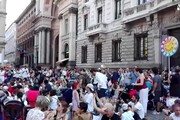 No a obbligo vaccini, genitori protestano a Milano