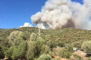 Incendi: case evacuate a S.Teodoro e Ala' dei Sardi in Gallura