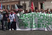 Vigili del Fuoco a Montecitorio: 'Ci servono uomini e mezzi'