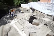 Scavi Pompei, ritrovata tomba monumentale