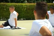 Inter a lezione di yoga prima del Chelsea