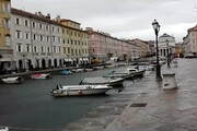 Maltempo in Friuli, a Trieste soffia la bora